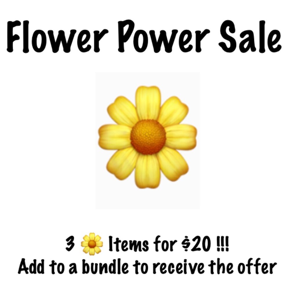 🌼 Flower Power Sale - 3/20  -   ITEMS ADDED DAILY
